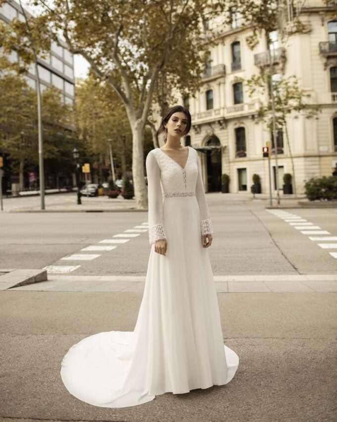 Robe de mariée Rosa Clara modèle OBICE