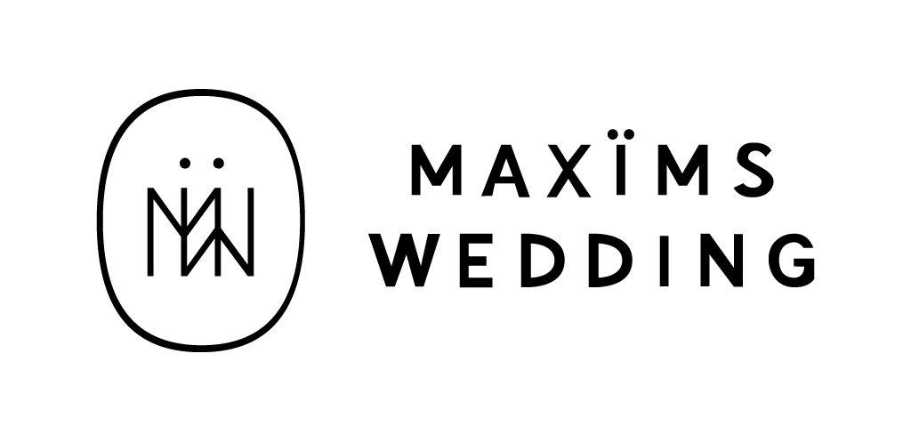 logo maxims wedding